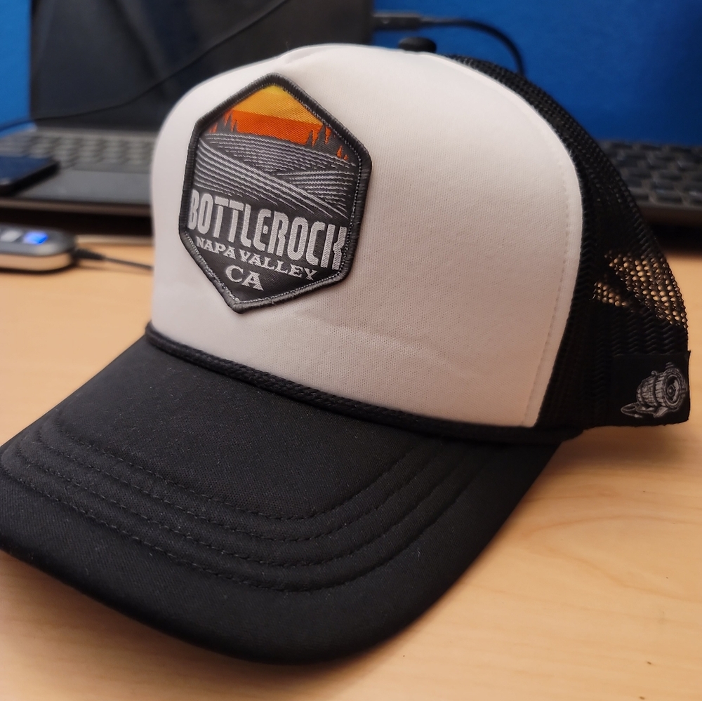Bottlerock Napa Valley Wine & Brew Hat Cap Adjustable Strap